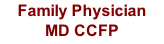 Family Physician MD CCFP